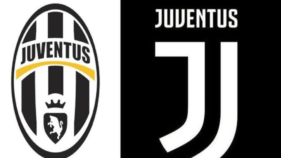 il nuovo logo juve semplifica l'offerta iconogorafica