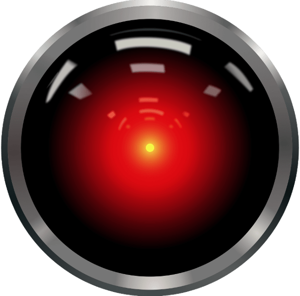 l'occhio di Hal 9000