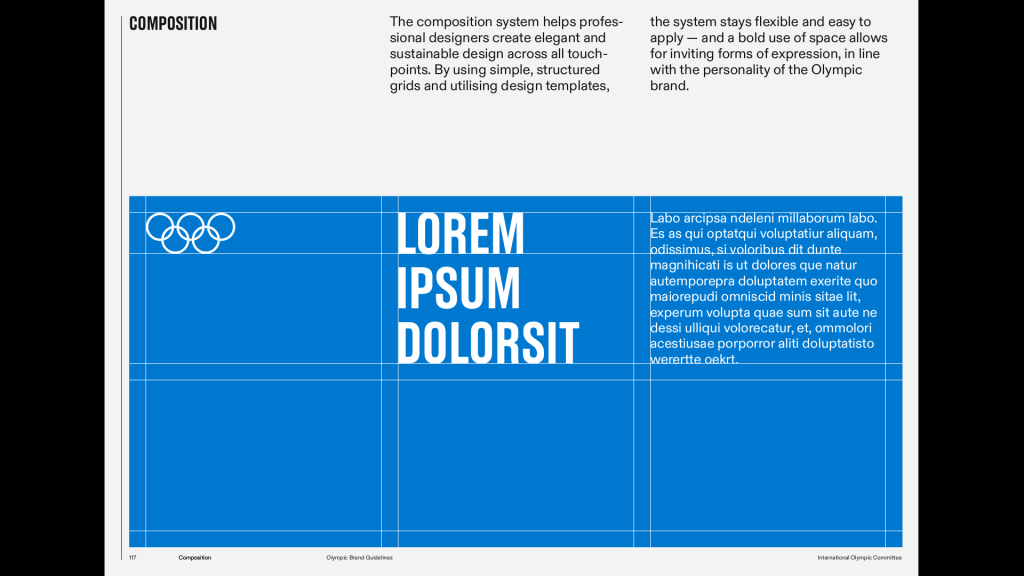 loghi, margini, griglie, allineamenti e gerarchie tra gli elementi