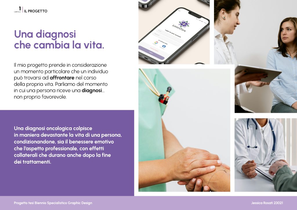 una diagnosi che cambia la vita che colpisce in maniera devastante la vita di una persona